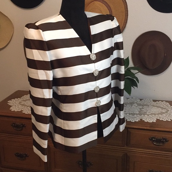 VTG 80’s Karen Lawrence Puff Sleeve Blazer - Picture 5 of 16